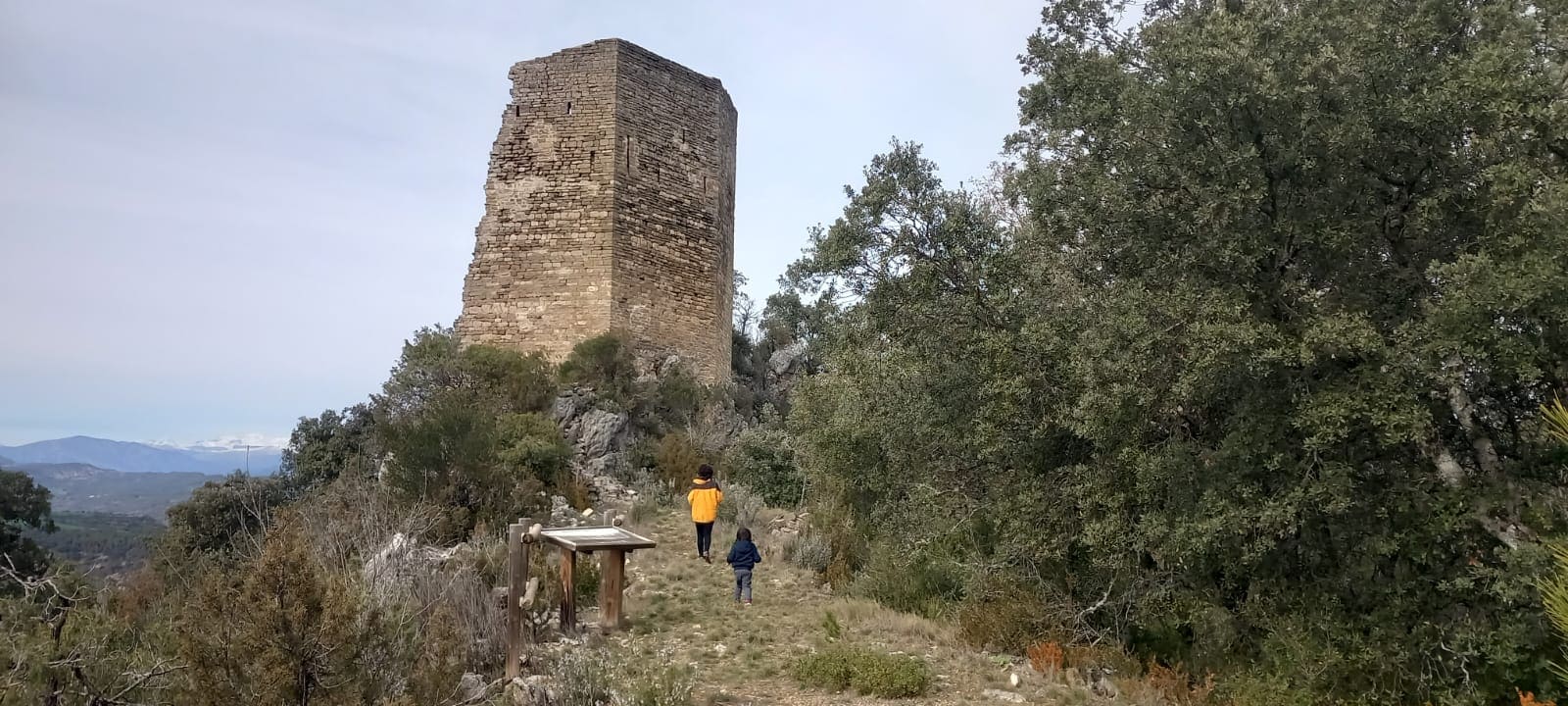 senderismo con Avalancha en Alquezar